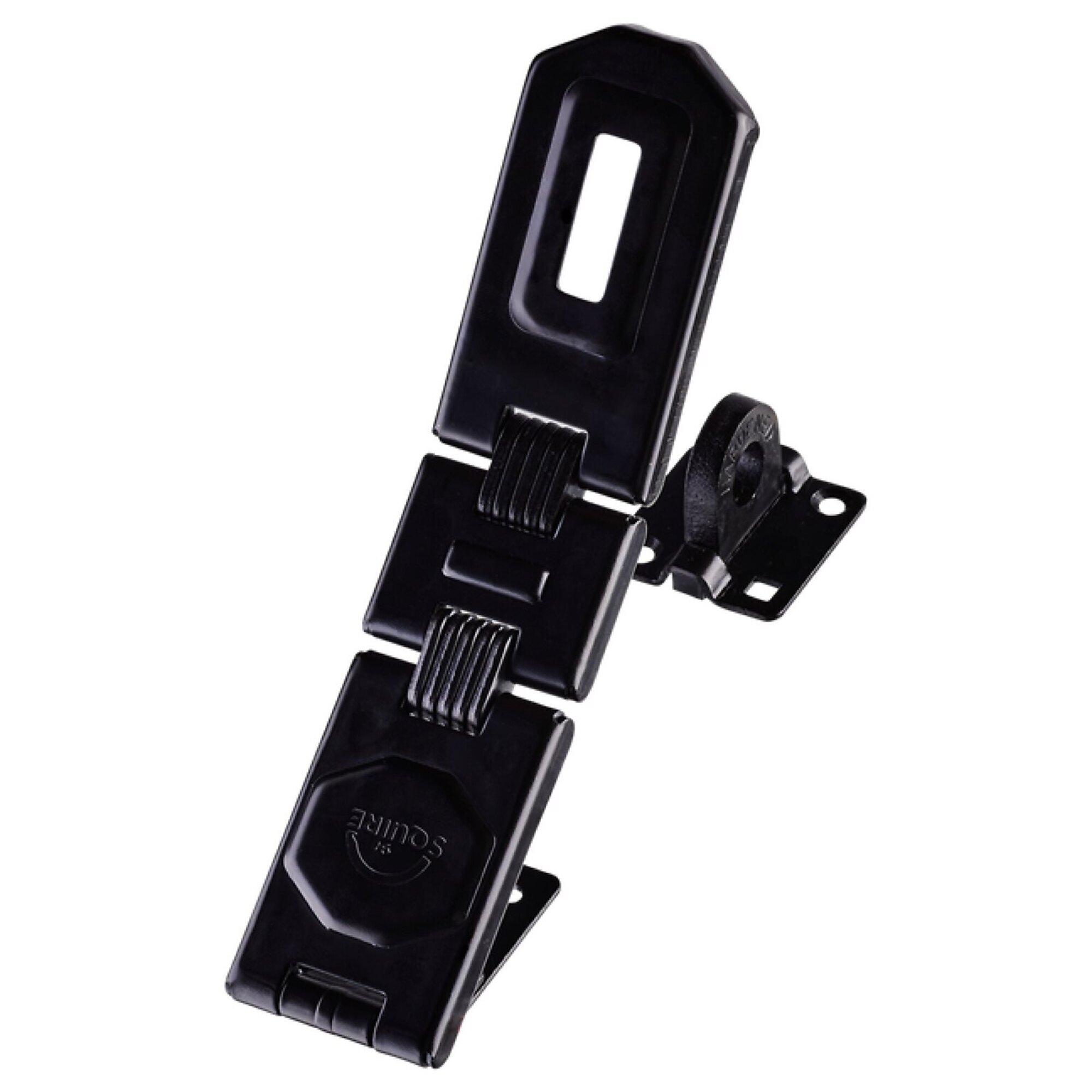 Squire All Terrain Combination Padlock, 50 mm with Squire Double Hinge Hasp & Staple, CP50ATLY/DHH1